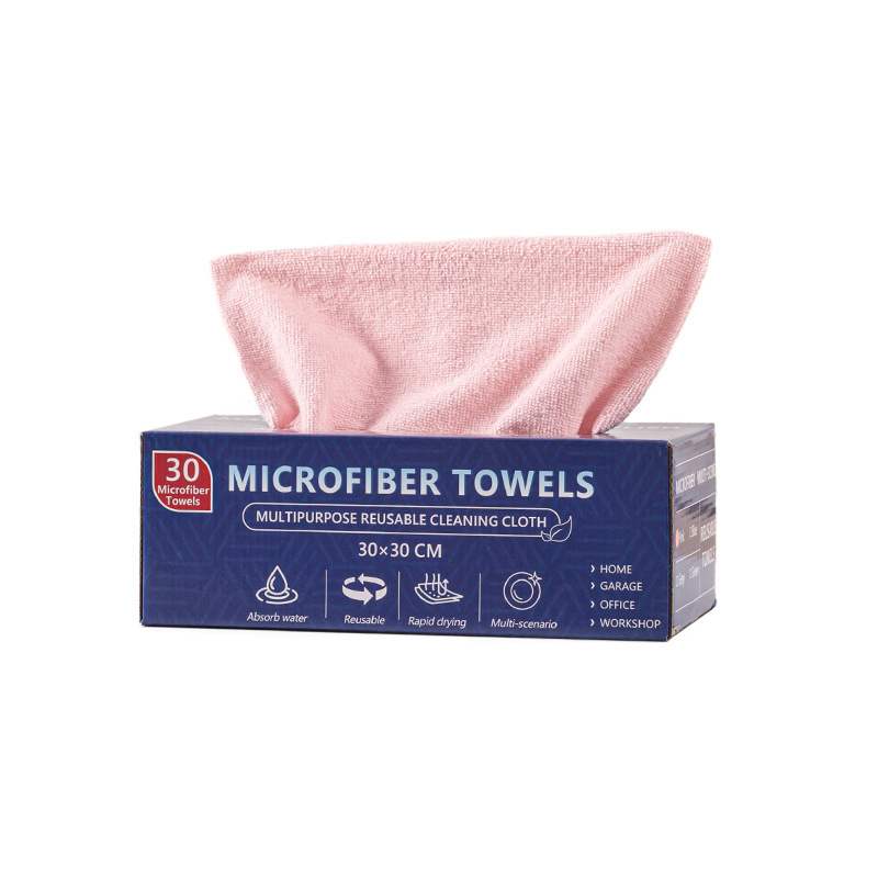 Engangs ultrafin mikrofiber rengjøringshåndklær